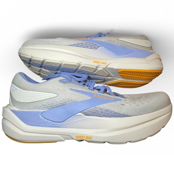 Brooks Ghost Max 3 Running Shoes – Women’s Size 11 – Coconut / Blue Heron / Oran - Picture 5 of 7